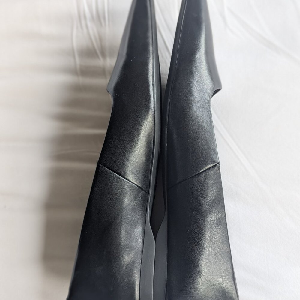 Vagabond Hermine Leather Pointed Toe Ballet Flat - Picture 4 of 8